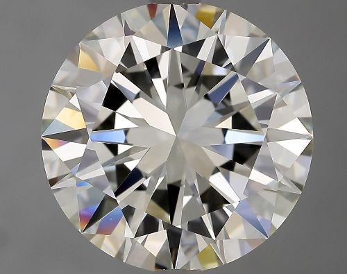 3.08ct J VVS2 Very Good Cut Round Diamond