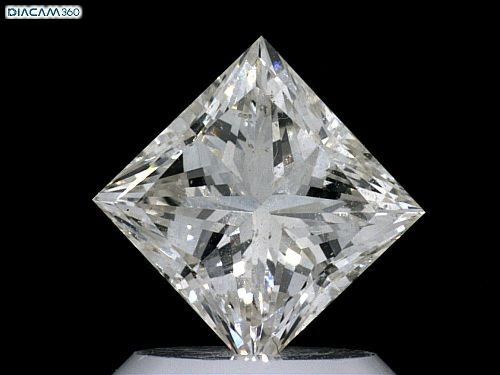 1.22ct H SI2 Very Good Cut Princess Diamond