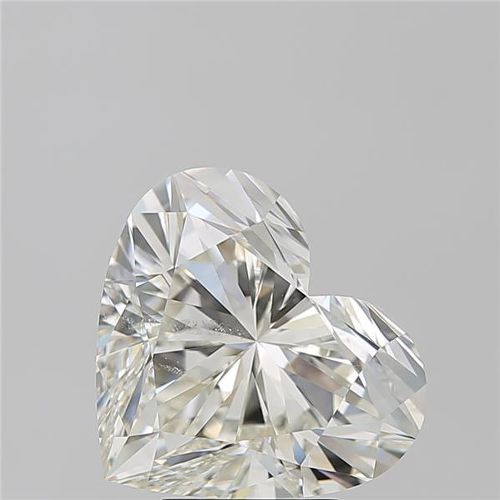 5.16ct K SI2 Rare Carat Ideal Cut Heart Diamond