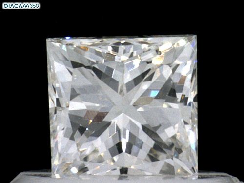 0.49ct H VS2 Good Cut Princess Diamond