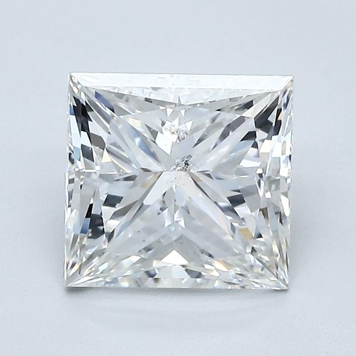 2.35ct G SI2 Excellent Cut Princess Diamond