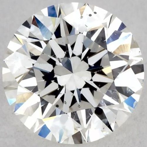 0.64ct G SI2 Rare Carat Ideal Cut Round Diamond