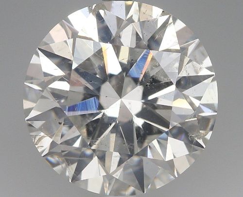 3.10ct H SI2 Rare Carat Ideal Cut Round Diamond