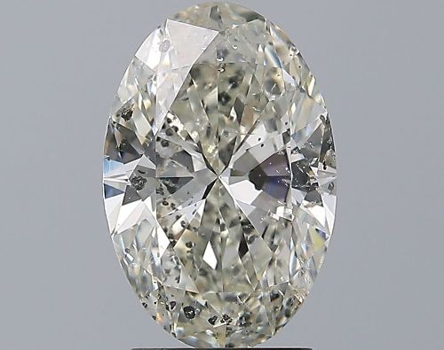 2.51ct I SI2 Rare Carat Ideal Cut Oval Diamond