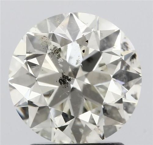 2.04ct J SI2 Excellent Cut Round Diamond