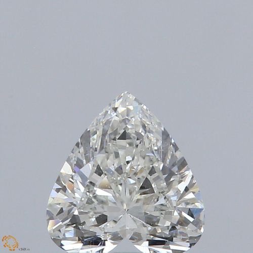 1.02ct J SI1 Rare Carat Ideal Cut Heart Diamond