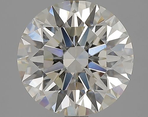 3.21ct K VVS2 Rare Carat Ideal Cut Round Diamond