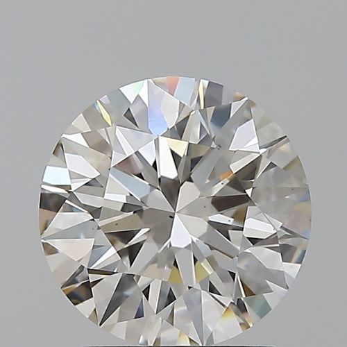 2.01 ct Round K · Faint Brown natural diamond