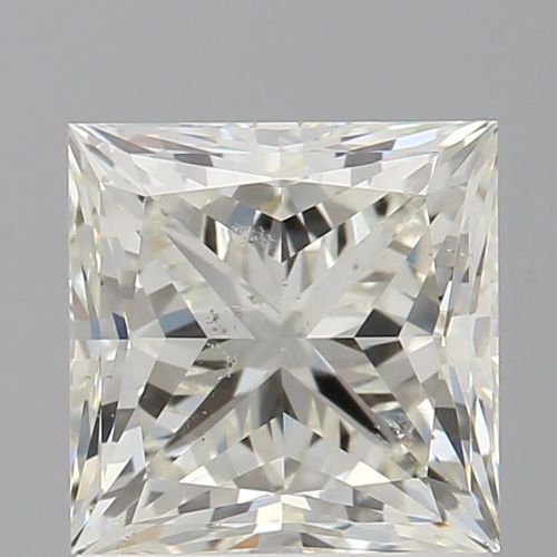 1.53ct K SI2 Rare Carat Ideal Cut Princess Diamond