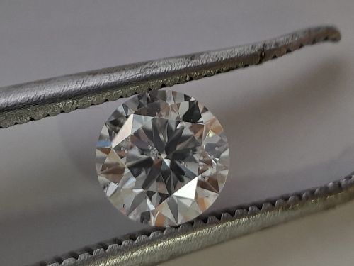 0.64ct D SI2 Excellent Cut Round Diamond