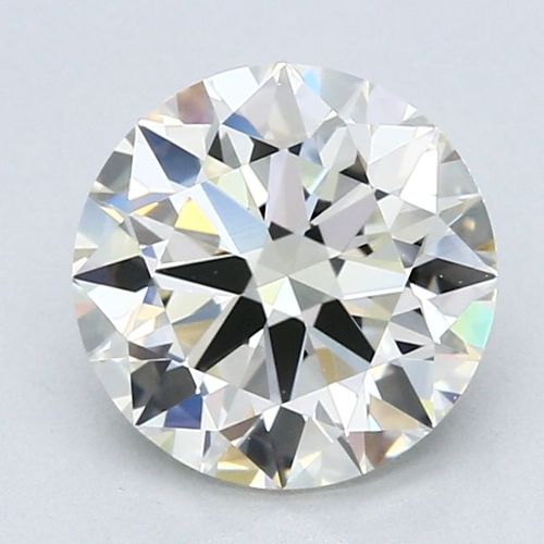 2.01ct K VVS1 Rare Carat Ideal Cut Round Diamond