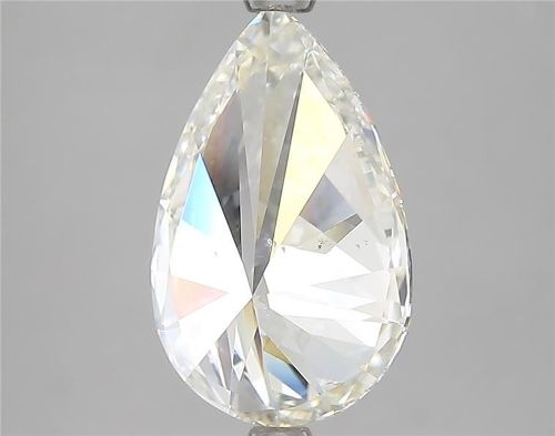 3.51ct K SI1 Rare Carat Ideal Cut Pear Diamond