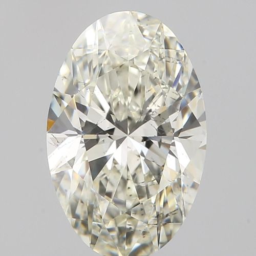 1.03ct K SI1 Rare Carat Ideal Cut Oval Diamond