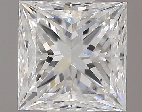 0.47ct D SI1 Very Good Cut Princess Diamond