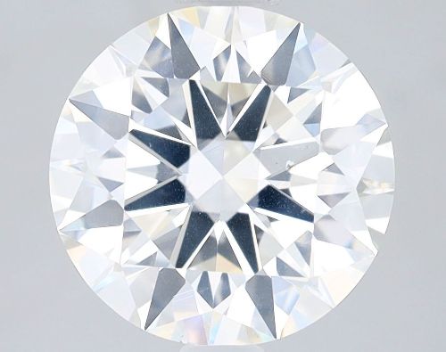 2.21ct J SI2 Rare Carat Ideal Cut Round Diamond