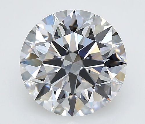 3.11ct D FL Excellent Cut Round Lab Grown Diamond