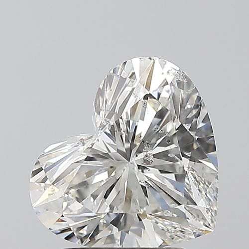 2.03ct I SI2 Rare Carat Ideal Cut Heart Diamond