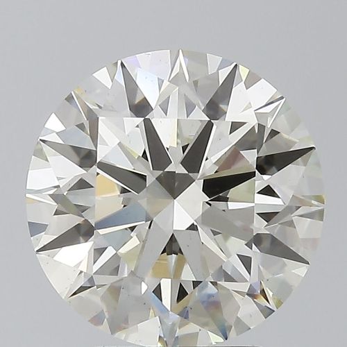 3.04ct J VS1 Rare Carat Ideal Cut Round Diamond