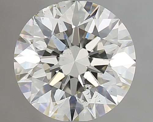 1.47ct K SI1 Rare Carat Ideal Cut Round Diamond