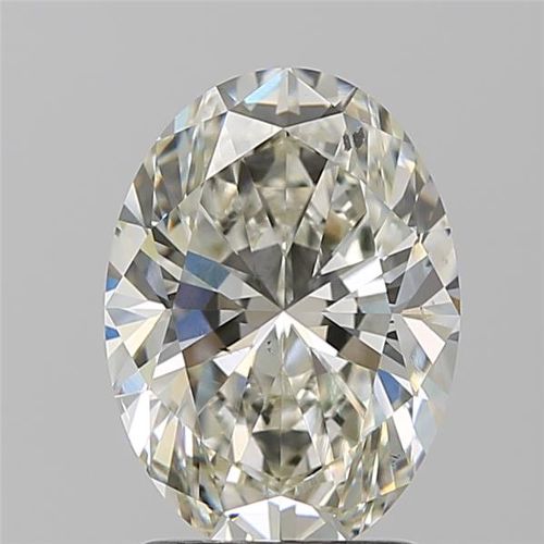 2.02ct J SI2 Very Good Cut Oval Diamond