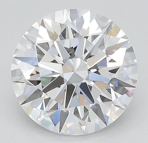 2.39ct D FL Rare Carat Ideal Cut Round Lab Grown Diamond