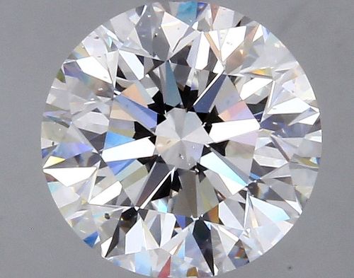 3.02ct D SI1 Excellent Cut Round Diamond