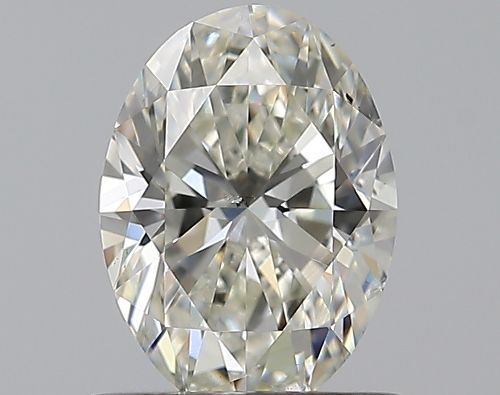 0.75ct J SI1 Rare Carat Ideal Cut Oval Diamond