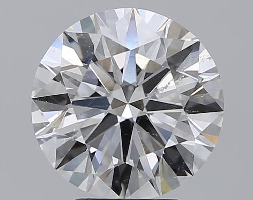 3.60ct F SI2 Rare Carat Ideal Cut Round Diamond