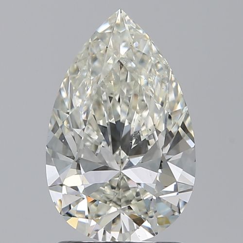 1.54ct K SI2 Rare Carat Ideal Cut Pear Diamond