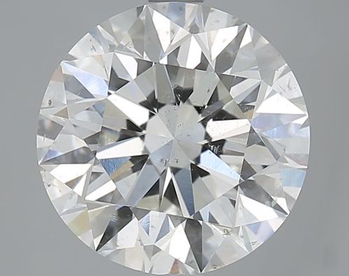 4.50ct I SI2 Rare Carat Ideal Cut Round Diamond