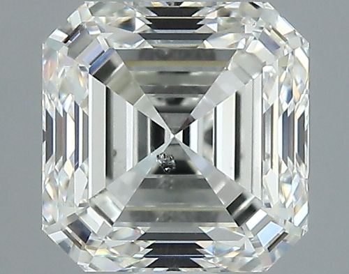 2.30ct J SI2 Rare Carat Ideal Cut Asscher Diamond