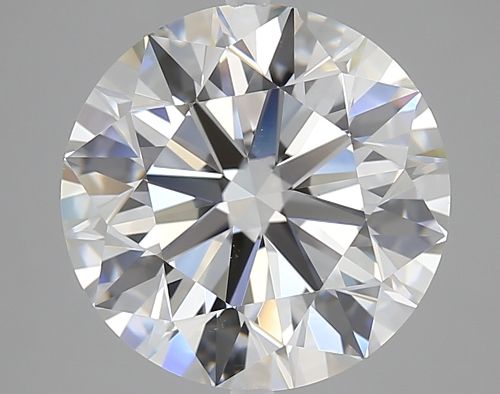 4.05ct F VS2 Excellent Cut Round Diamond