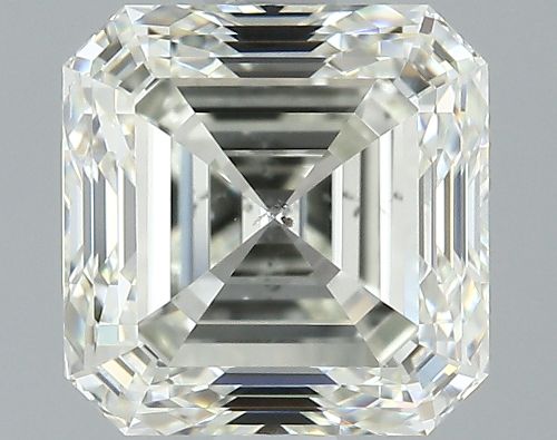 2.00ct K SI1 Very Good Cut Asscher Diamond