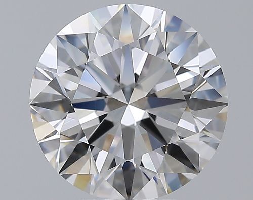 3.61ct E VVS2 Rare Carat Ideal Cut Round Diamond