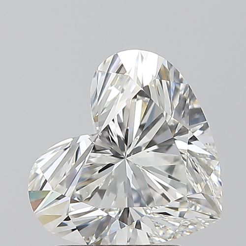 2.11ct H VS2 Rare Carat Ideal Cut Heart Diamond
