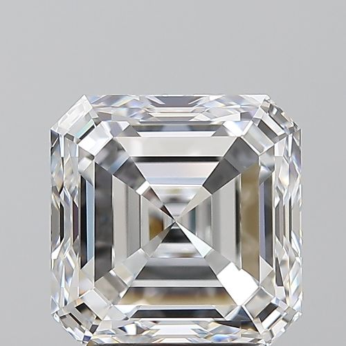 3.10ct D VVS2 Rare Carat Ideal Cut Asscher Diamond