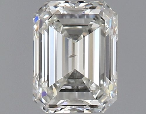 0.50ct J SI2 Rare Carat Ideal Cut Emerald Diamond