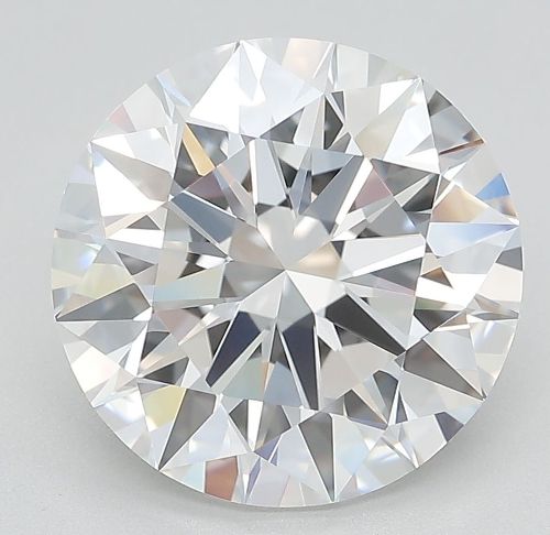 5.09ct D FL Rare Carat Ideal Cut Round Lab Grown Diamond