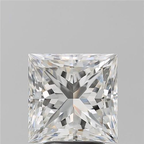 3.22ct H VS2 Rare Carat Ideal Cut Princess Diamond