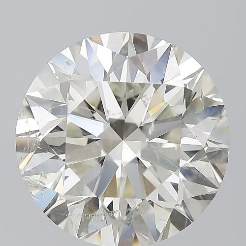 5.01ct J SI2 Excellent Cut Round Diamond