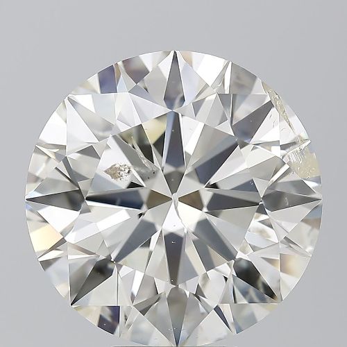 7.53ct K SI2 Rare Carat Ideal Cut Round Diamond