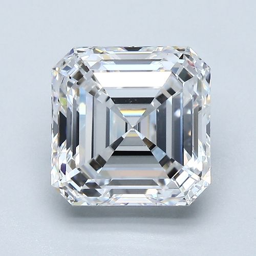 3.51ct D VS1 Excellent Cut Asscher Diamond