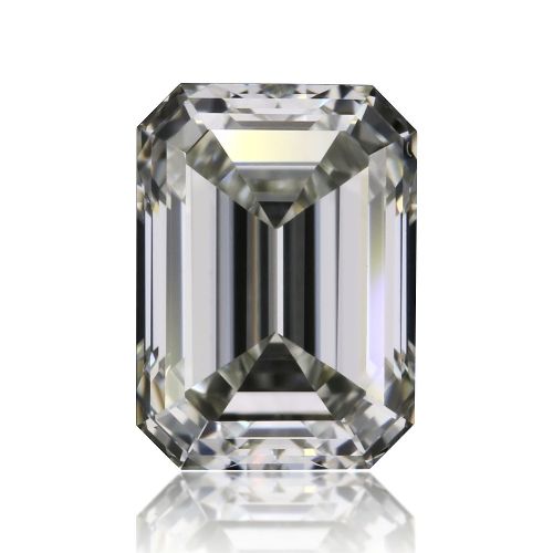 0.54ct K VVS1 Excellent Cut Emerald Diamond