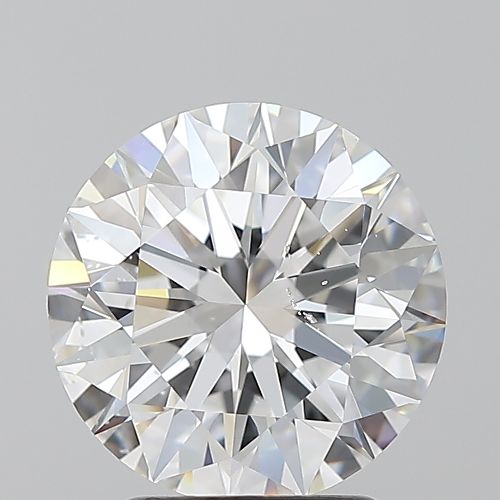 2.70ct D SI1 Rare Carat Ideal Cut Round Diamond