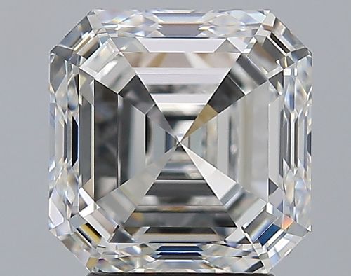 3.50ct F VVS2 Excellent Cut Asscher Diamond