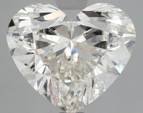 2.51ct I SI1 Rare Carat Ideal Cut Heart Diamond