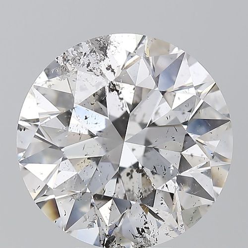 5.01ct F SI2 Rare Carat Ideal Cut Round Diamond