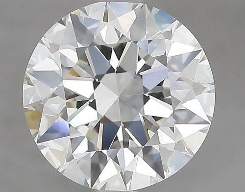 3.59ct I VVS2 Rare Carat Ideal Cut Round Diamond