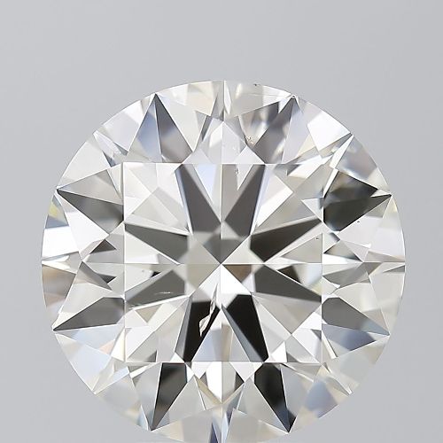 5.01ct J SI1 Ideal Cut Round Diamond