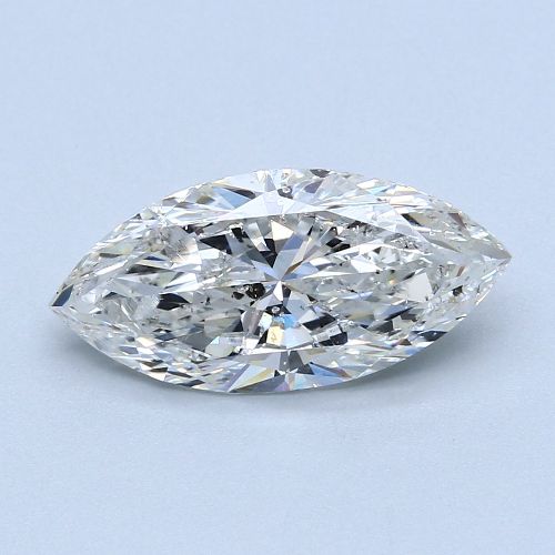 3.00ct G SI2 Rare Carat Ideal Cut Marquise Diamond